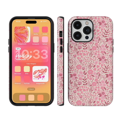 Blush Bouquet (Light) Phone Case