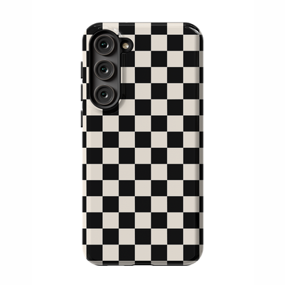 Onyx Checkers II Galaxy Case