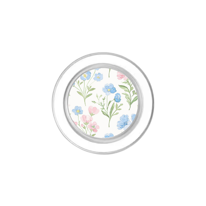 Pink and Blue Garden Grace Phone Grip Insert