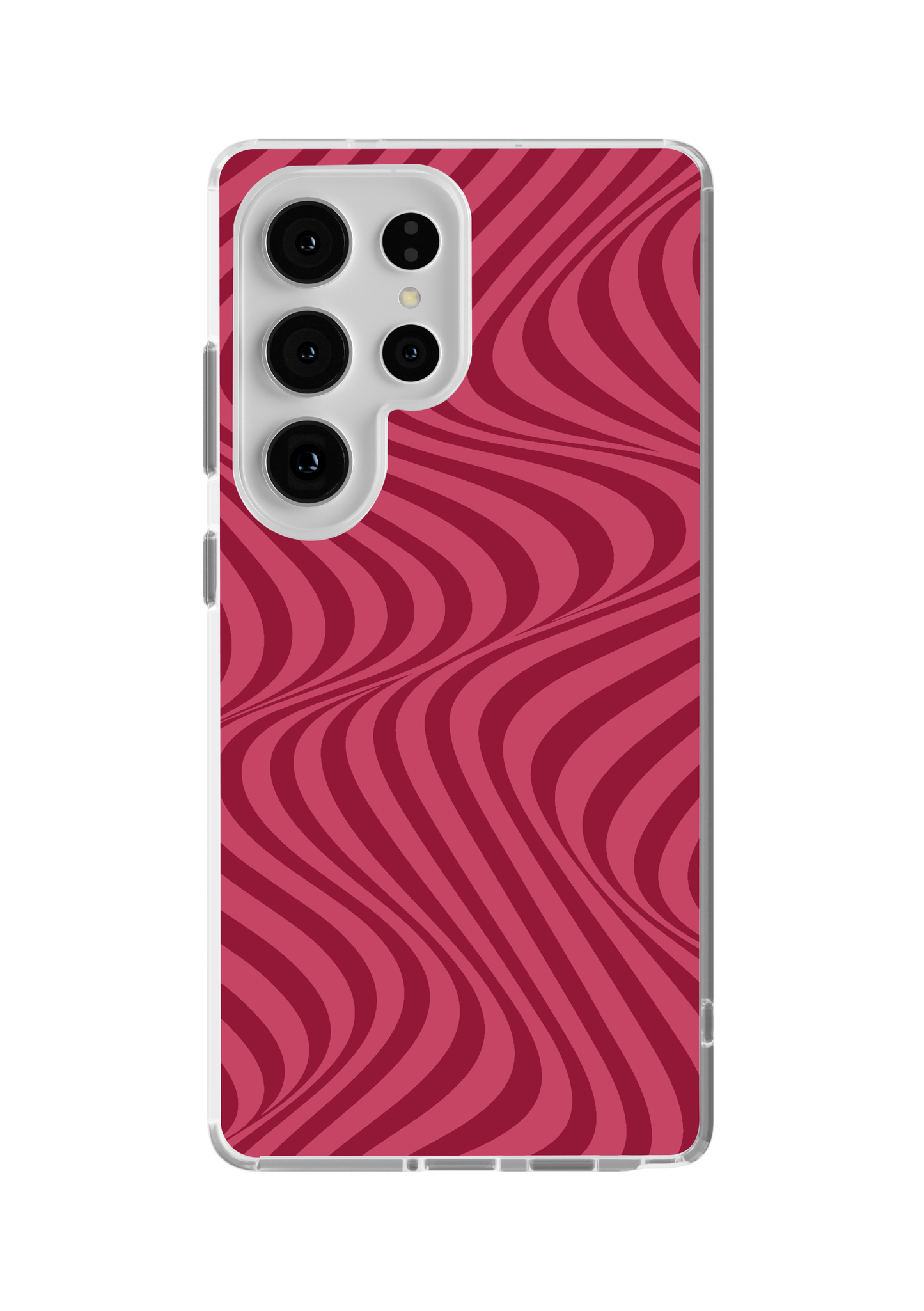 Black Cherry Swirls Clear Case Insert