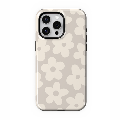 Vanilla Big Blooms iPhone Case