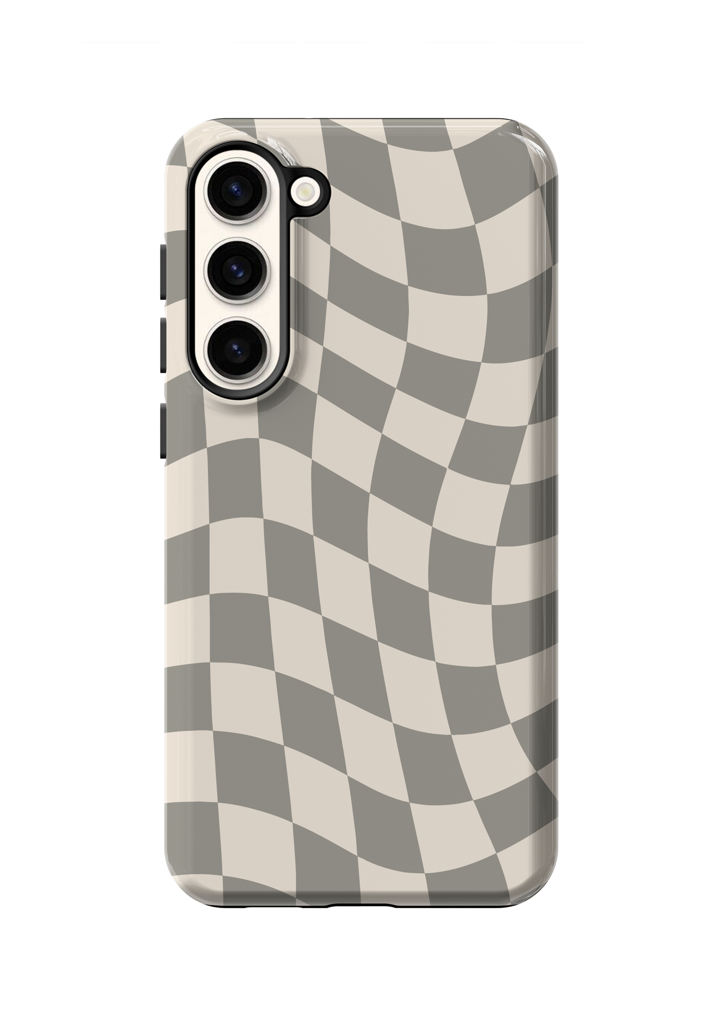 River Rock Wavy Checkers II Phone Case