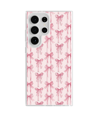 Pink Blushing Bows Clear Case Insert