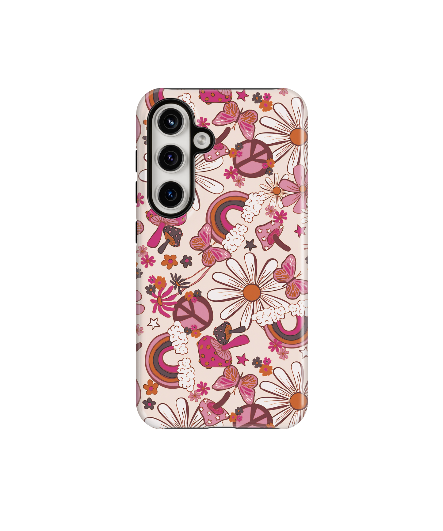 Cream Flower Child Phone Case