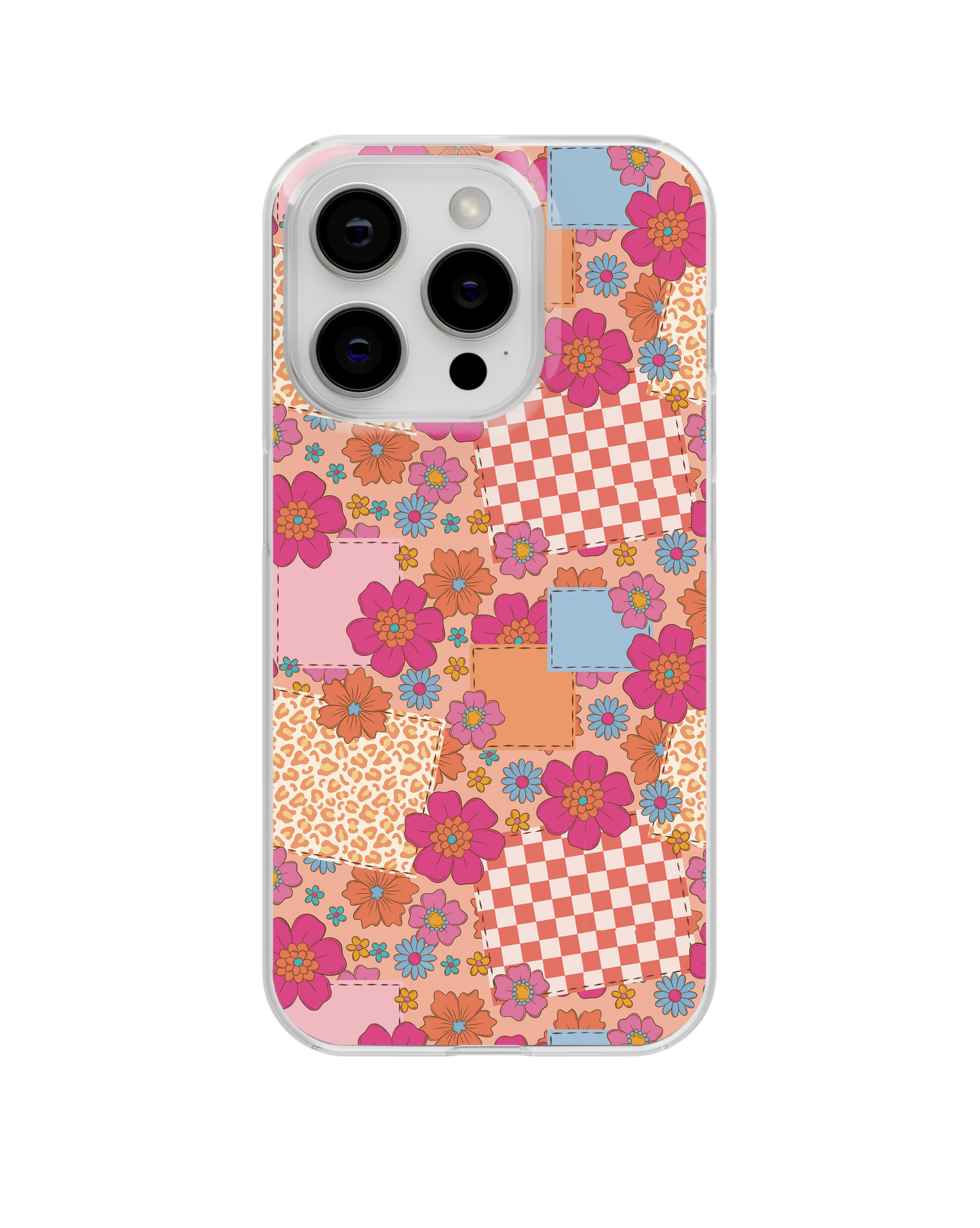 Petal Patchwork Clear Case Insert