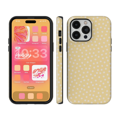 Banana Whispers Dots Phone Case