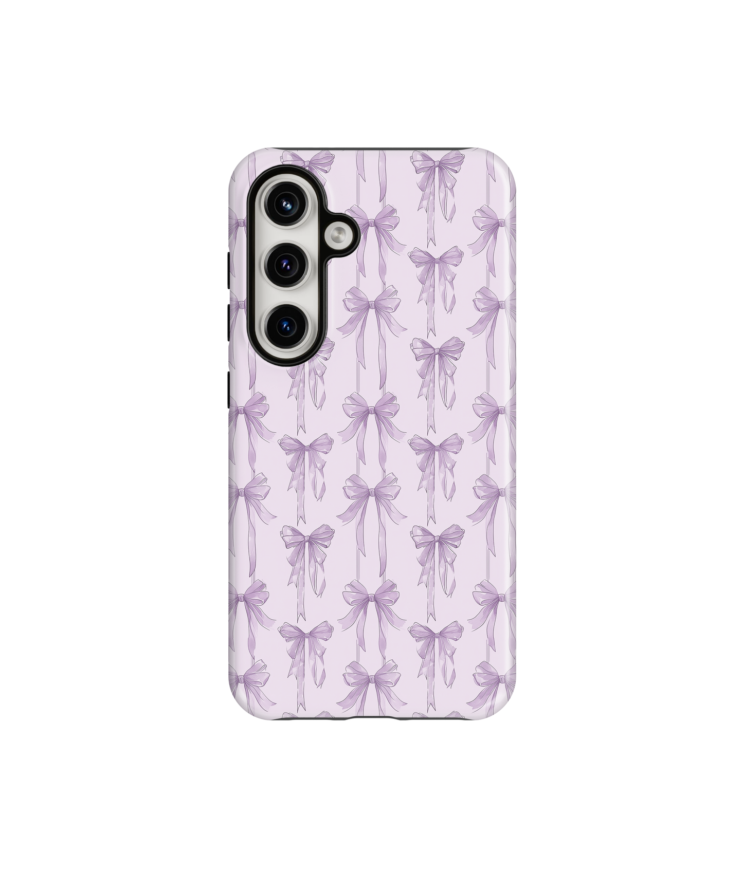 Lavender Blushing Bows Phone Case