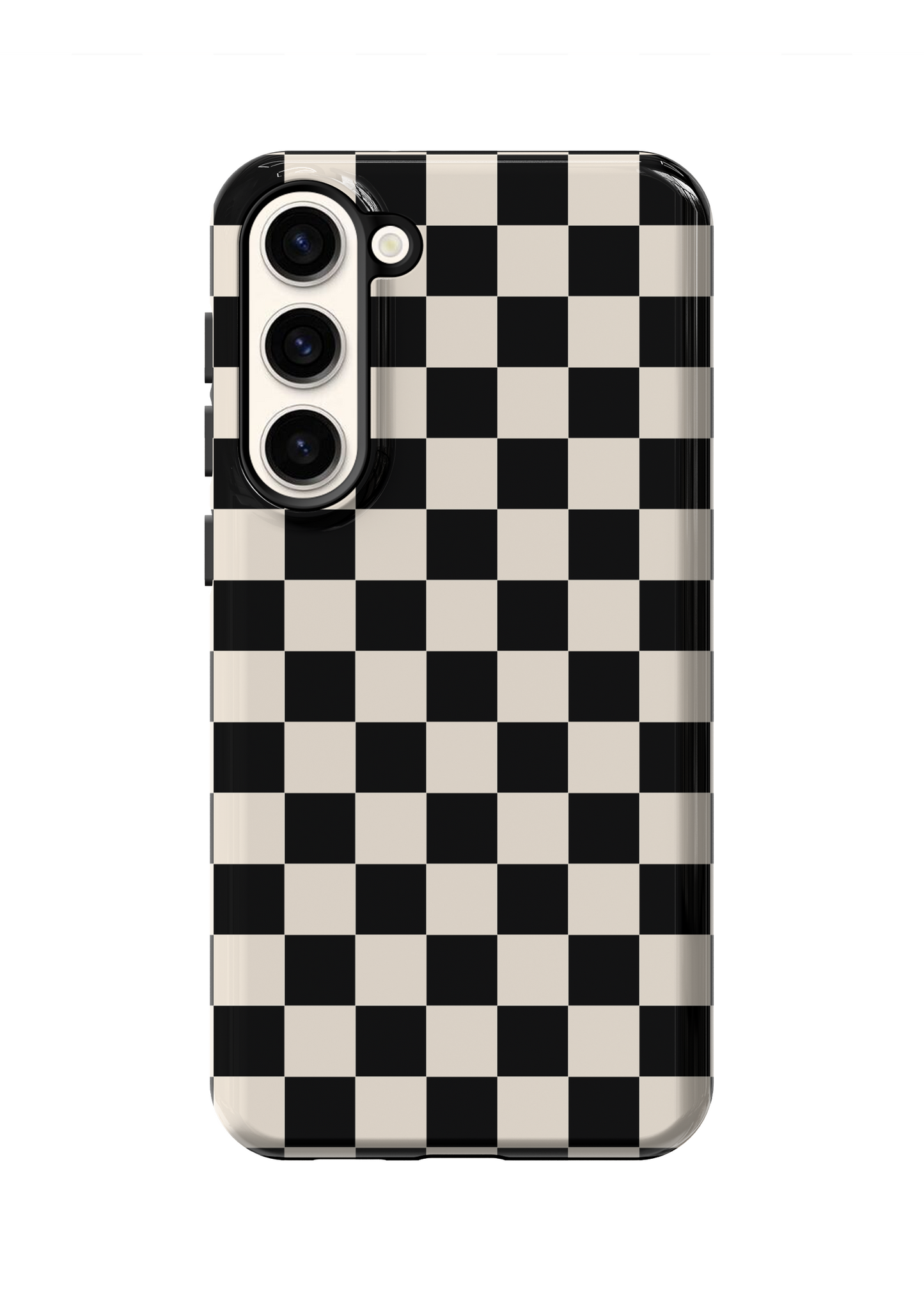 Onyx Checkers II Phone Case