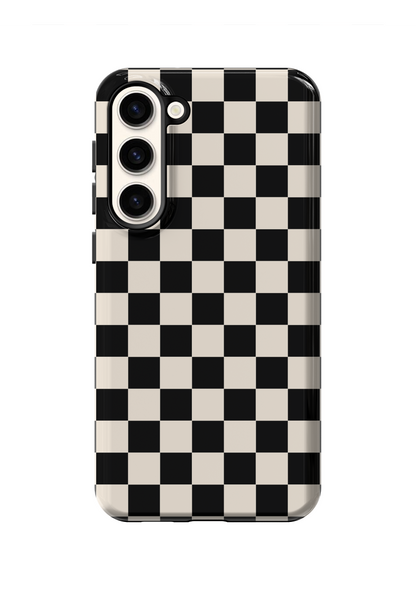 Onyx Checkers II Phone Case