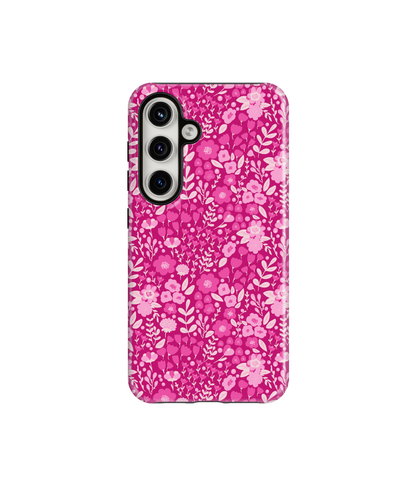 Berry Blossoms (Dark) Phone Case