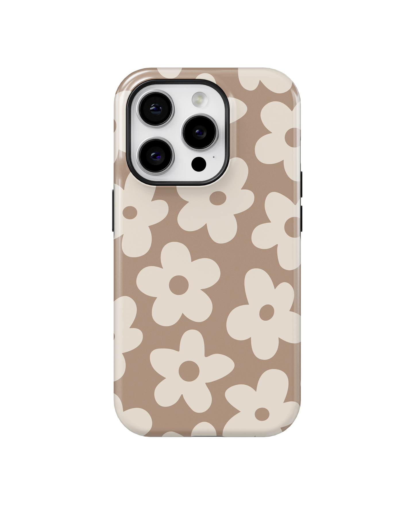 Chestnut Big Blooms Phone Case