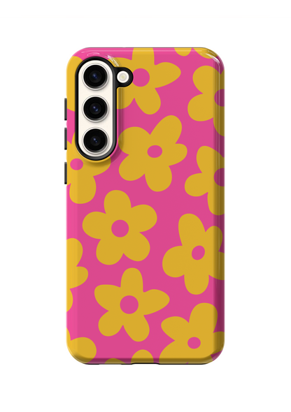 Pink Lemonade Big Blooms Phone Case