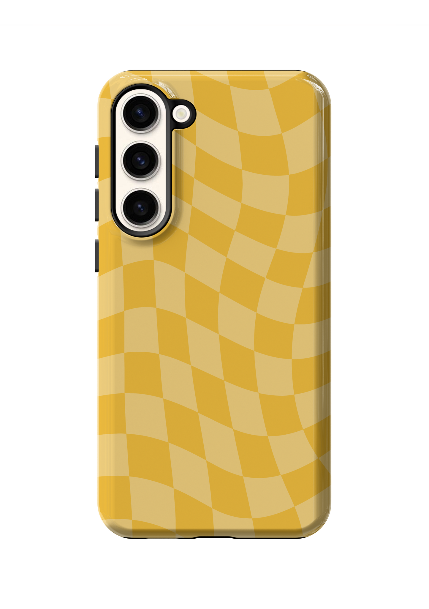 Sunny Wavy Checkers Phone Case