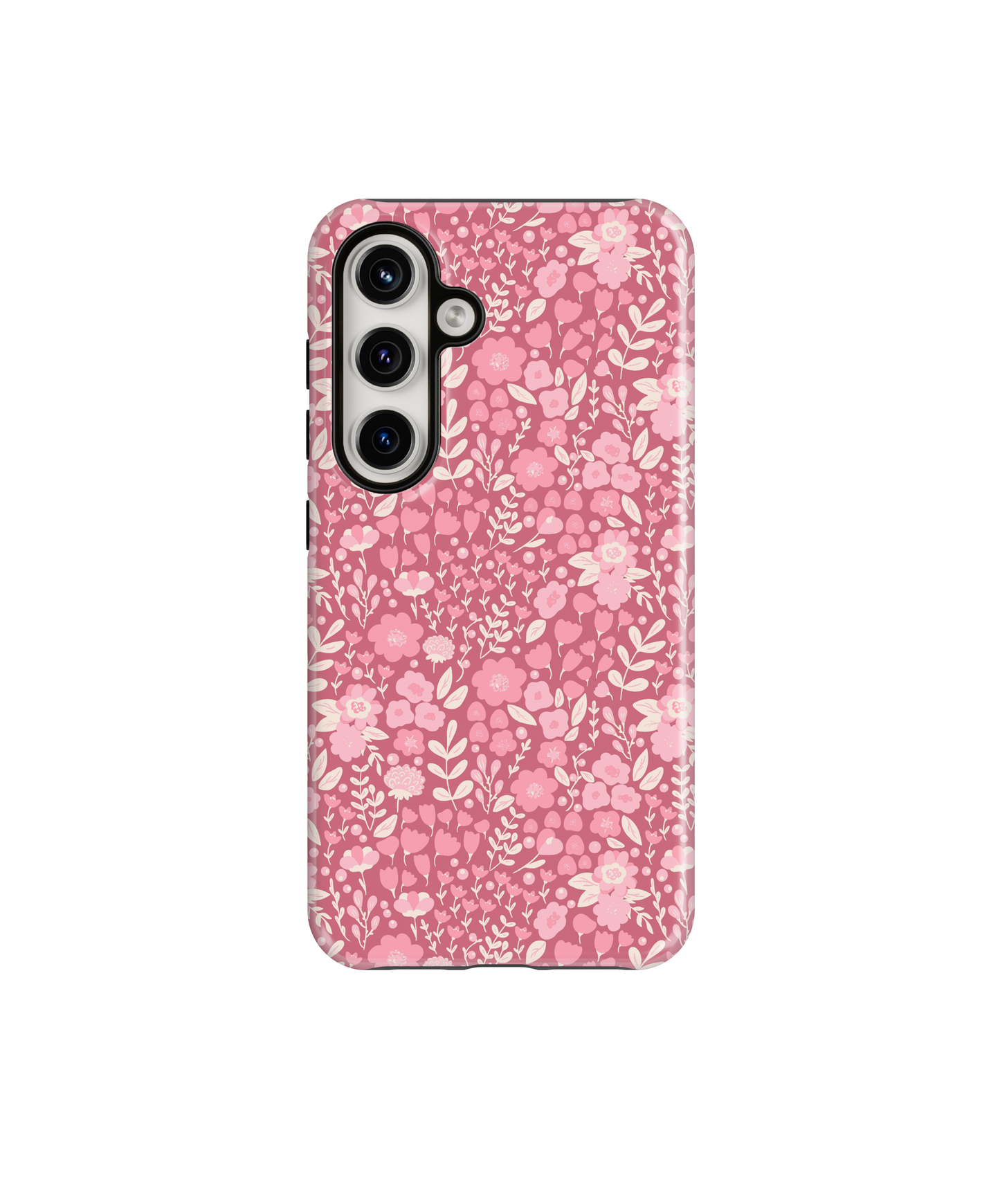 Blush Bouquet (Dark) Phone Case