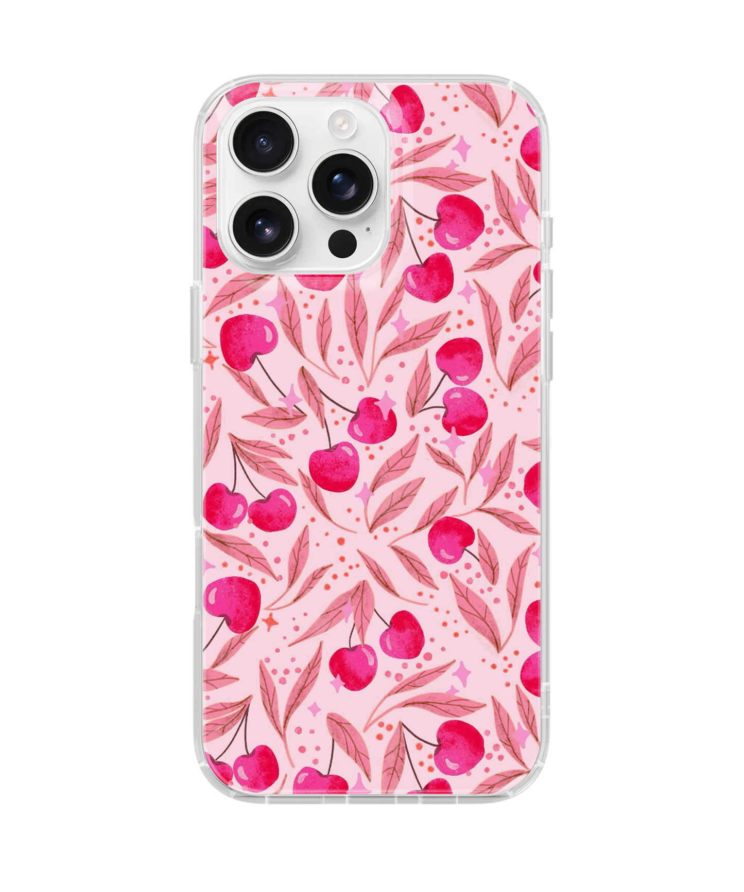 Grenadine Cherry Charm Clear Case Insert