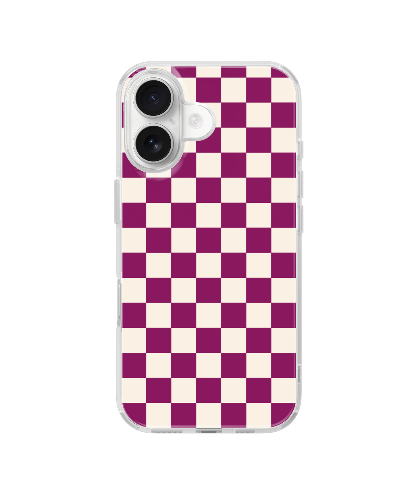 Velvet Checkers II Clear Case Insert