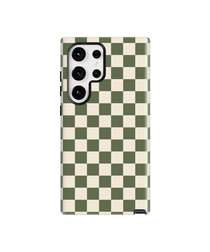 Moss Checkers II Phone Case