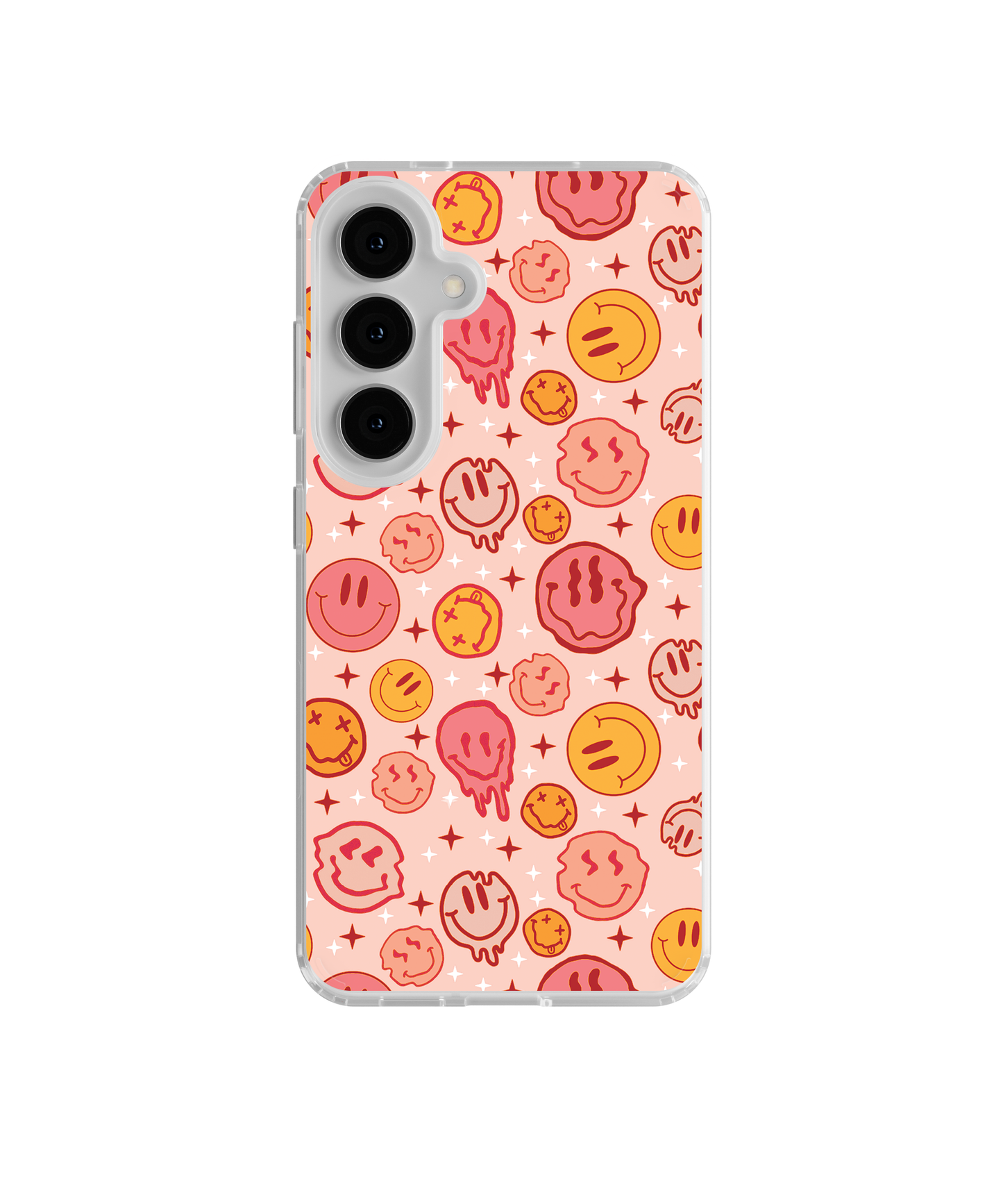 Orange & Pink Happy Hypnosis Clear Case Insert