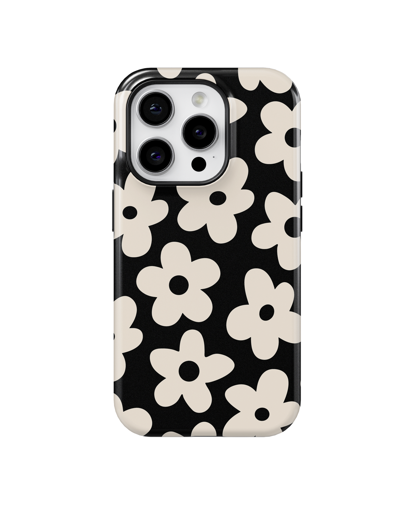 Onyx Big Blooms Phone Case