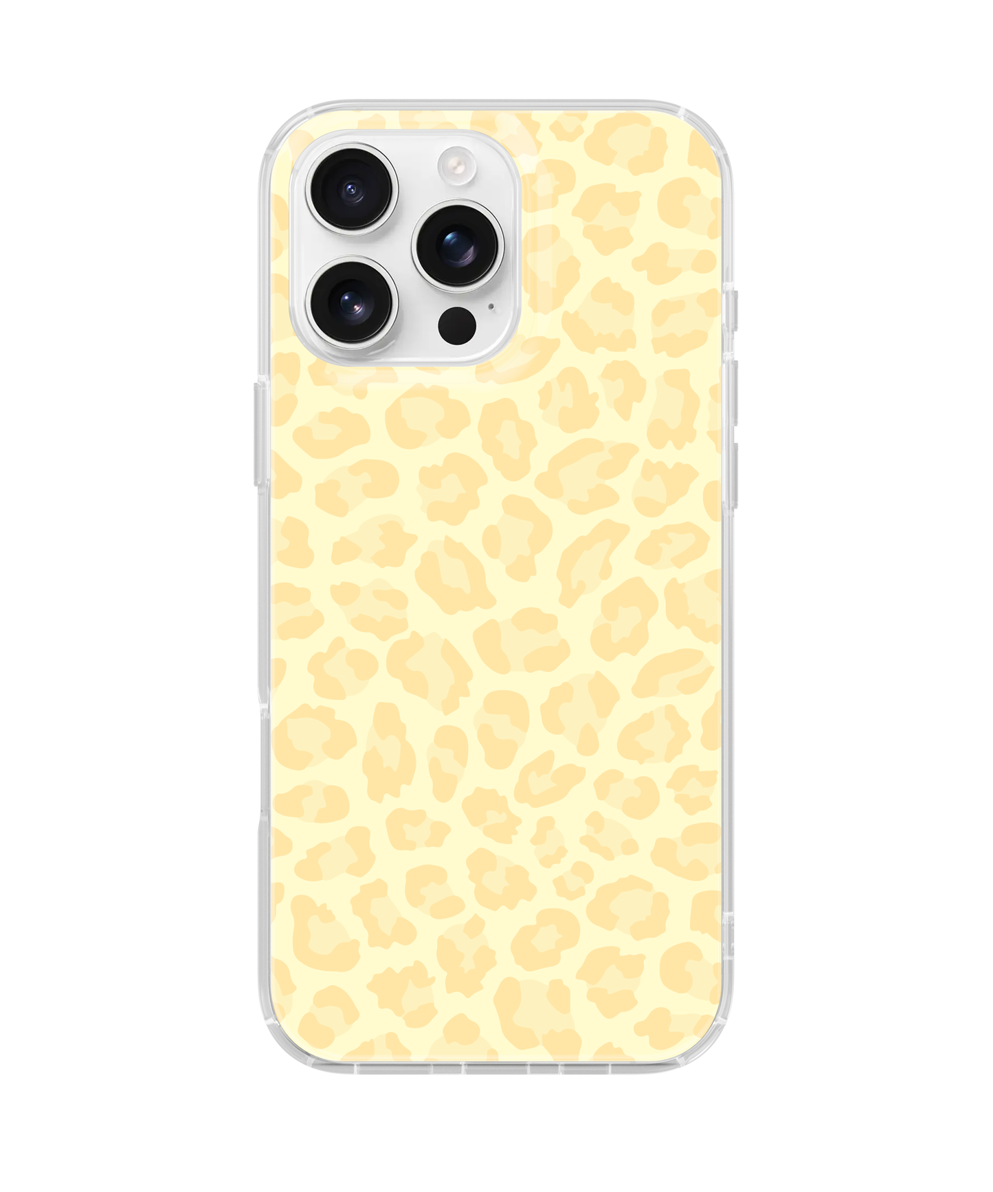 Banana Whispers Leopard Clear Case Insert