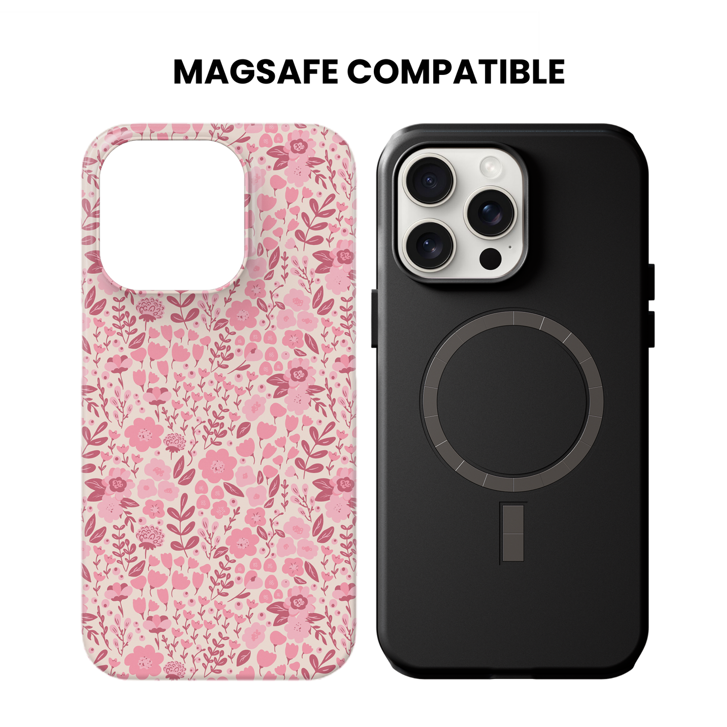 Blush Bouquet (Light) Phone Case