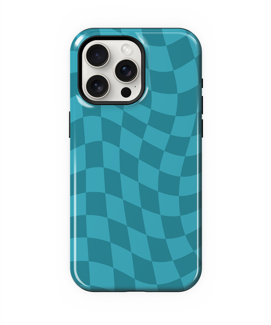 Mermaid Jewel Wavy Checkers Phone Case