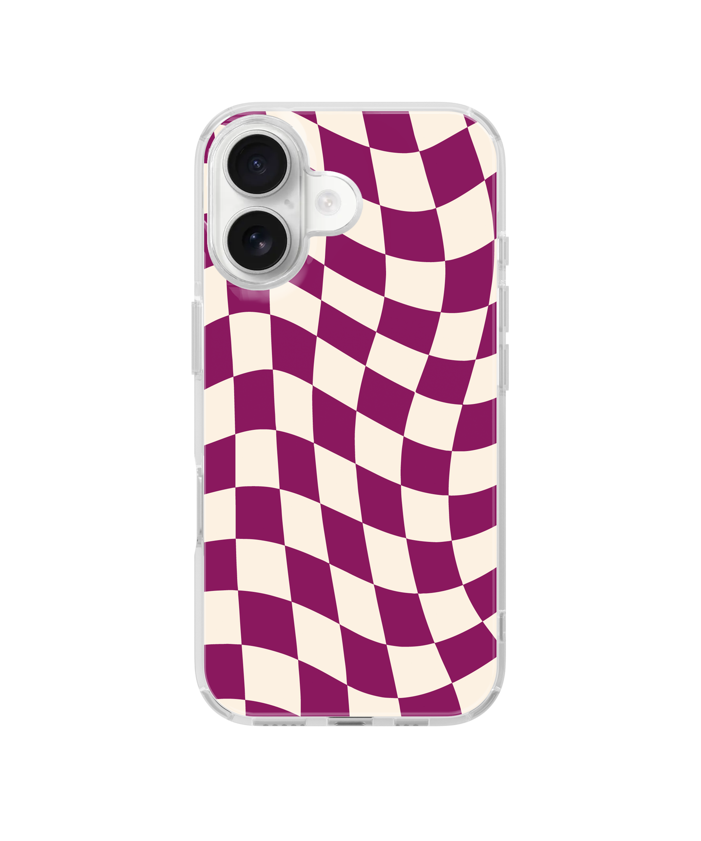 Velvet Wavy Checkers II Clear Case Insert