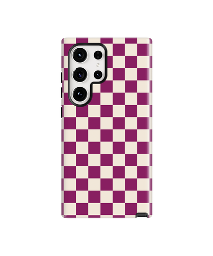 Velvet Checkers II Phone Case