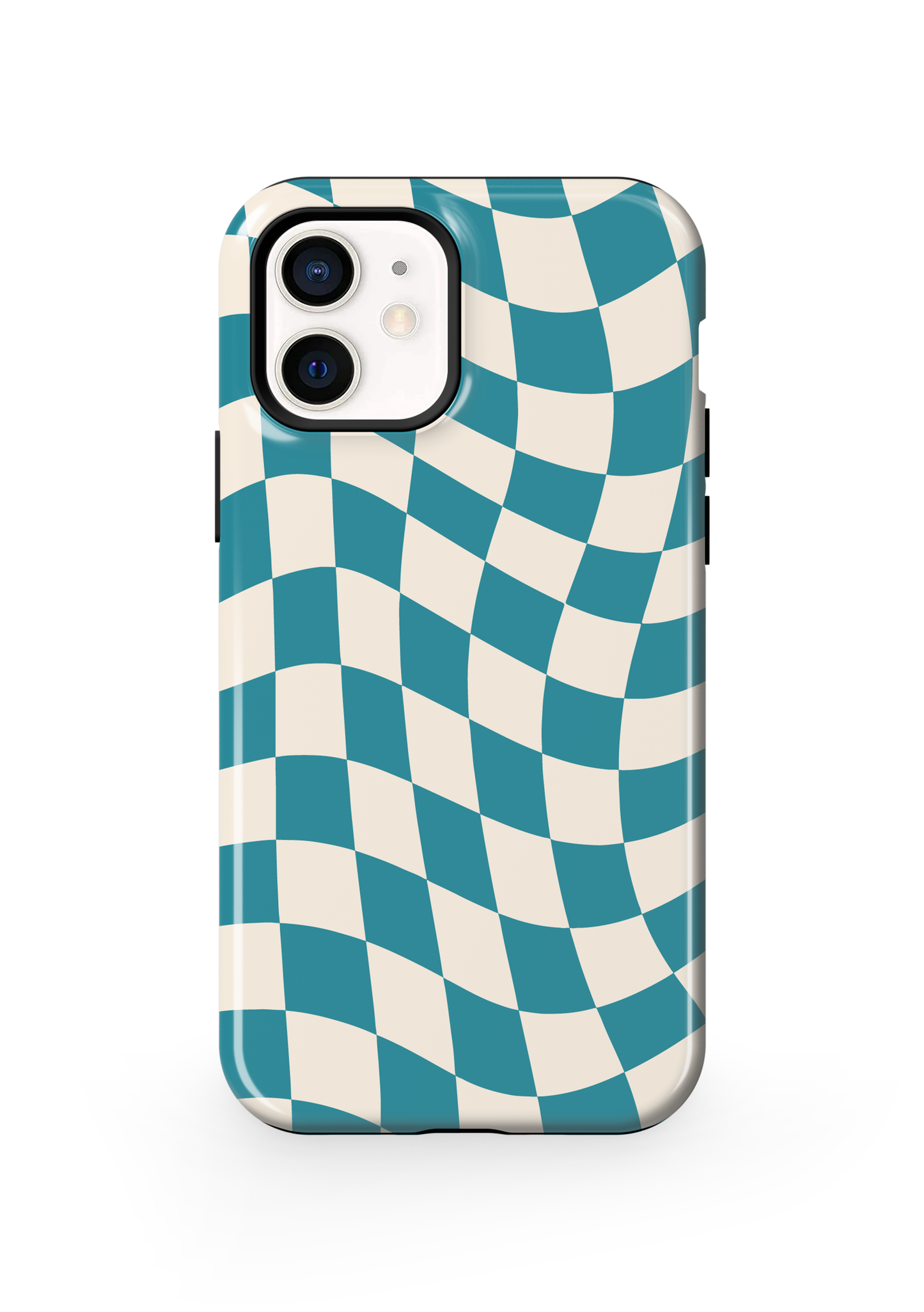 Mermaid Jewel Wavy Checkers II Phone Case