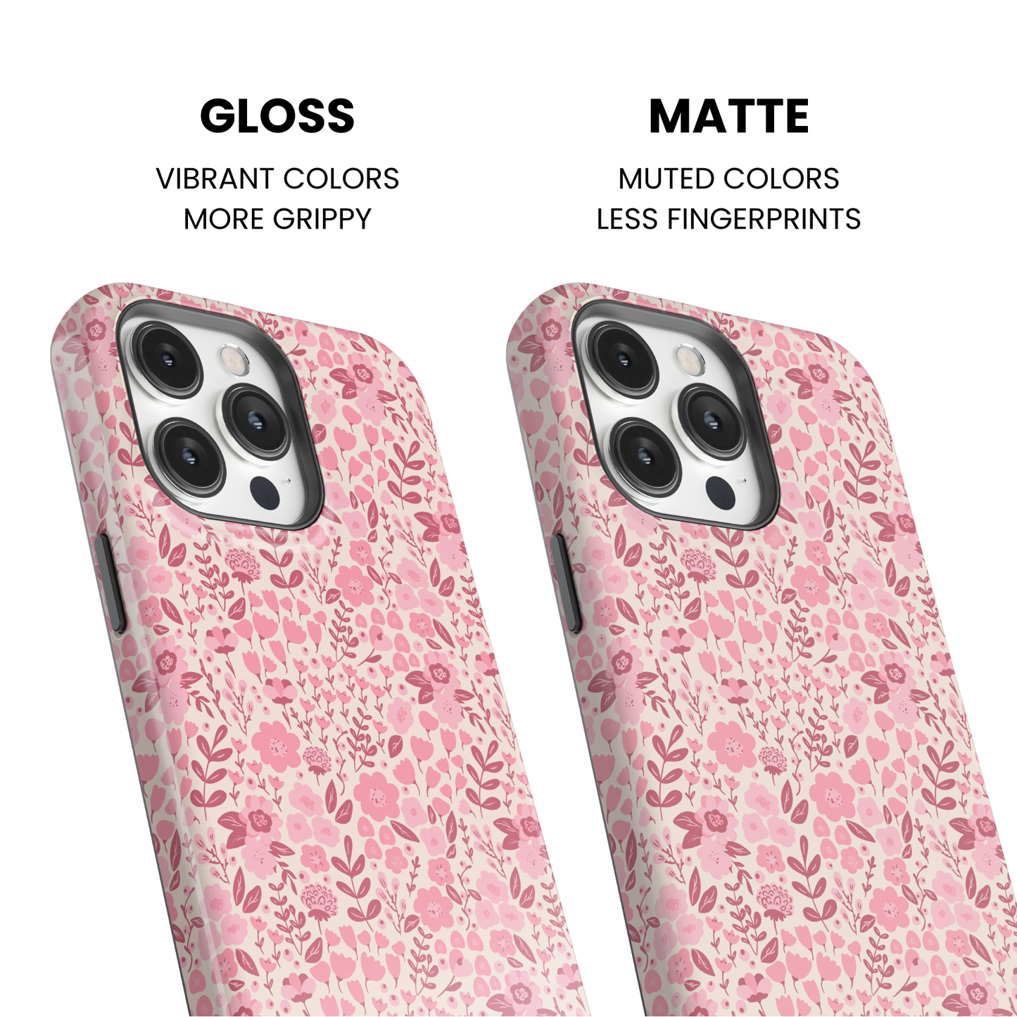 Blush Bouquet (Light) Phone Case