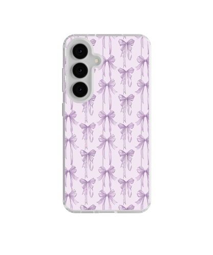 Lilac Blushing Bows Clear Case Insert