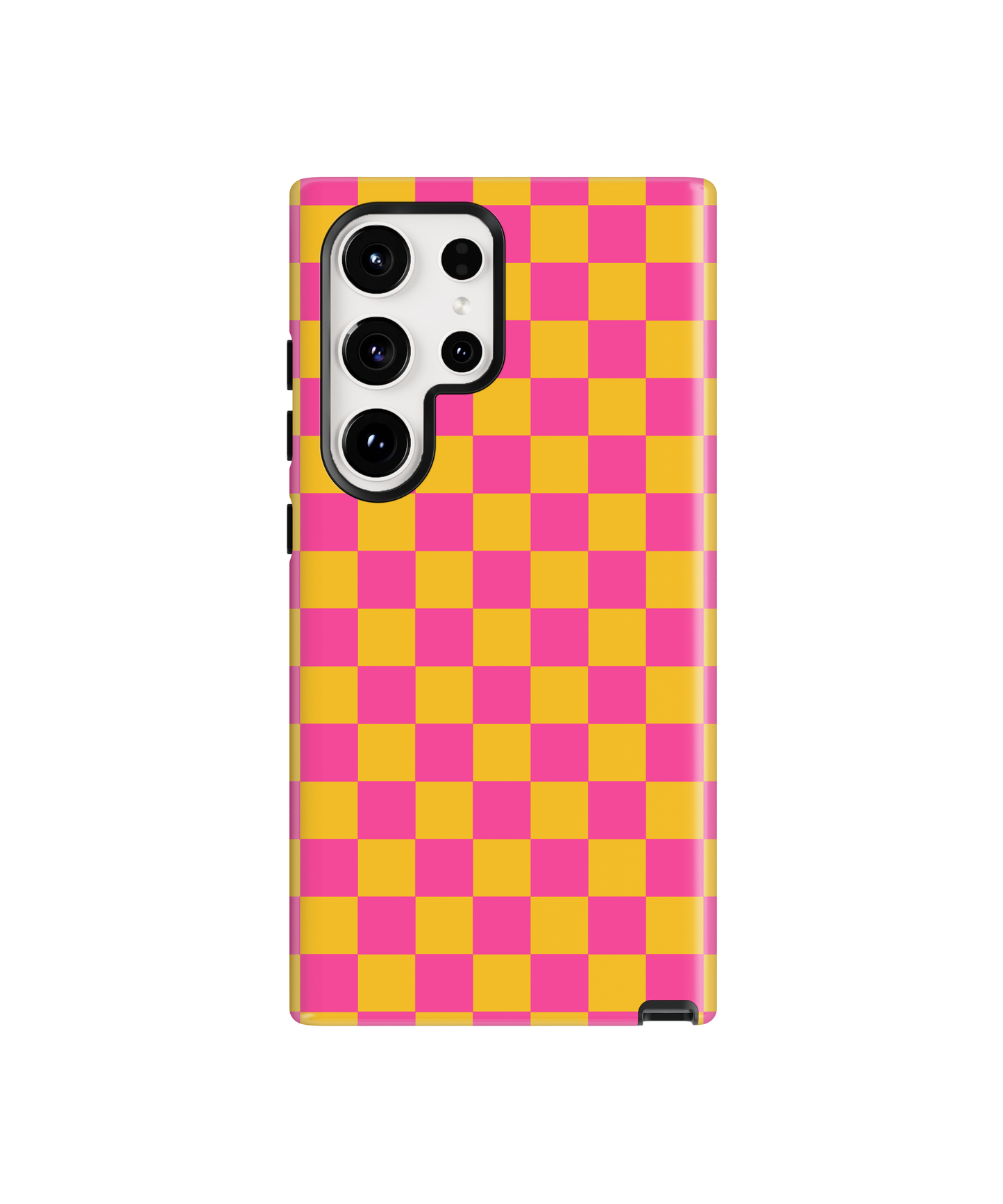 Pink Lemonade Checkers Phone Case