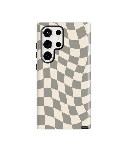 River Rock Wavy Checkers II Phone Case