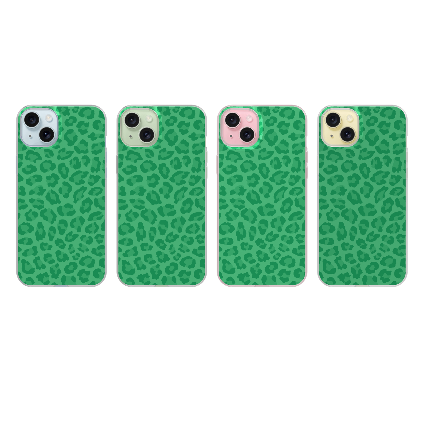 Emerald City Leopard Clear Case Insert