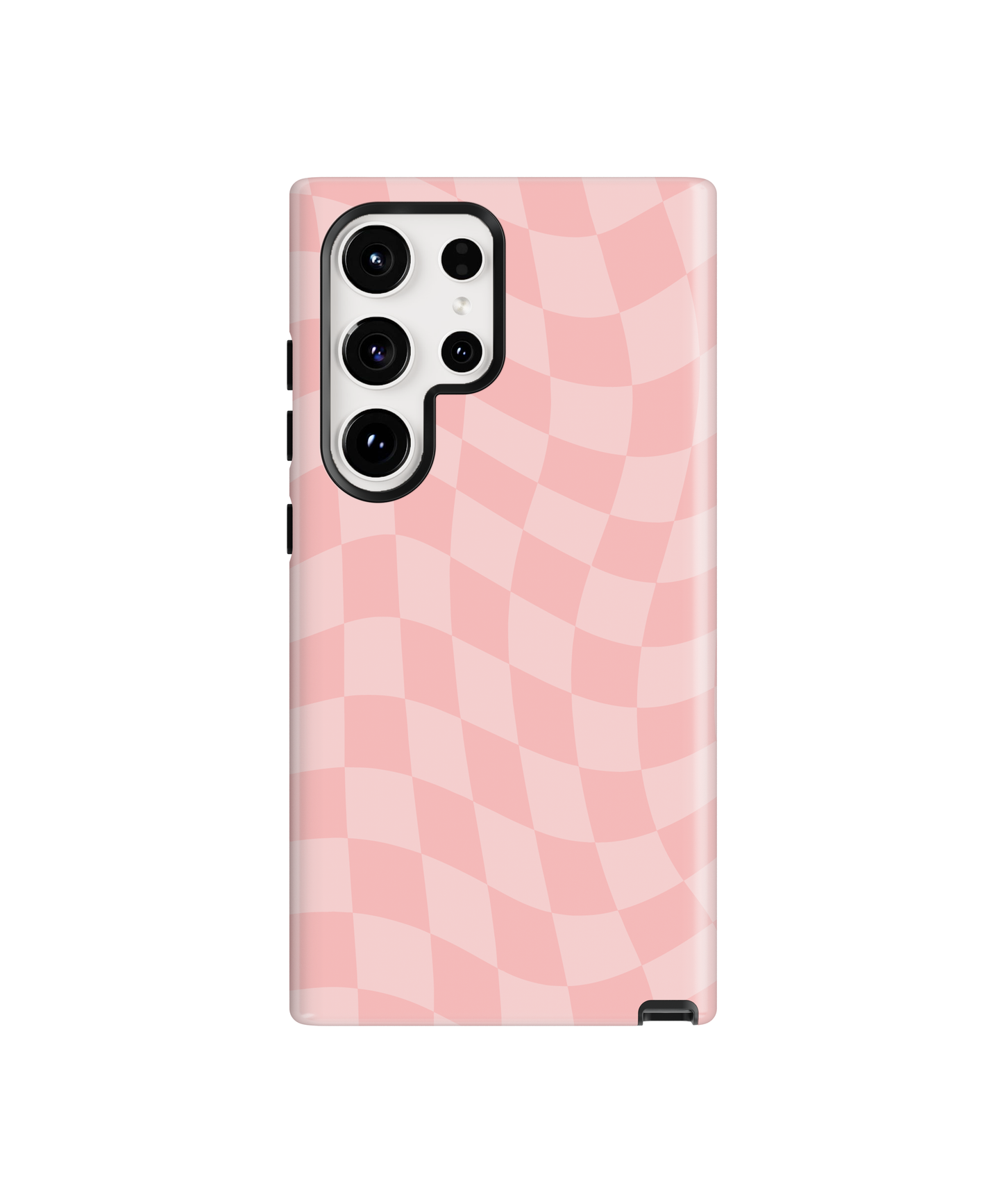 Pinky Swear Wavy Checkers Phone Case