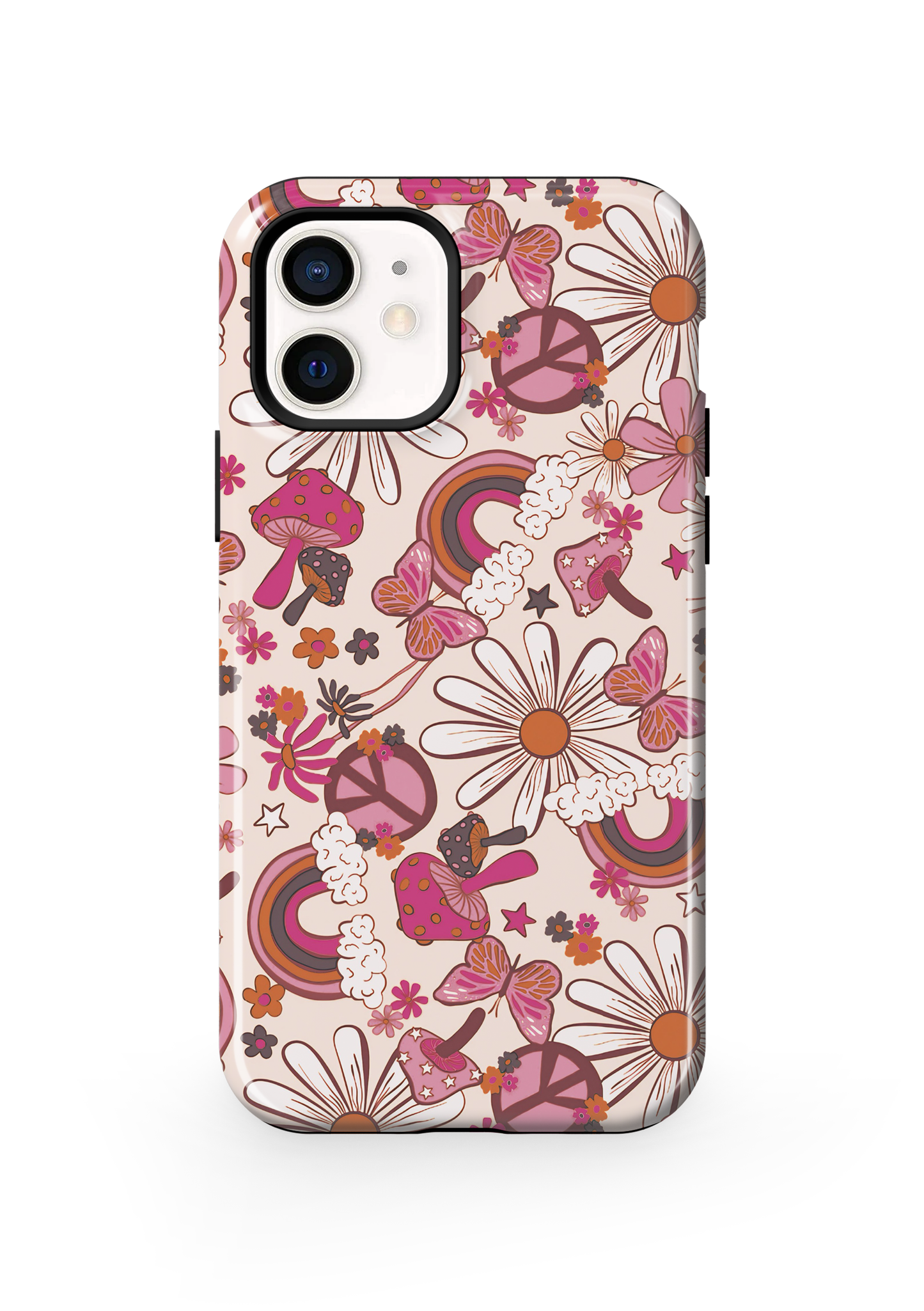 Cream Flower Child Phone Case