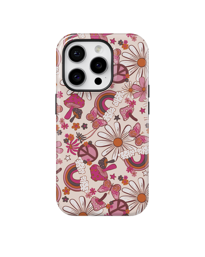 Cream Flower Child Phone Case