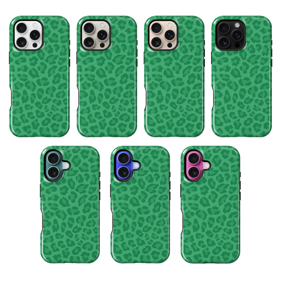 Emerald City Leopard Phone Case