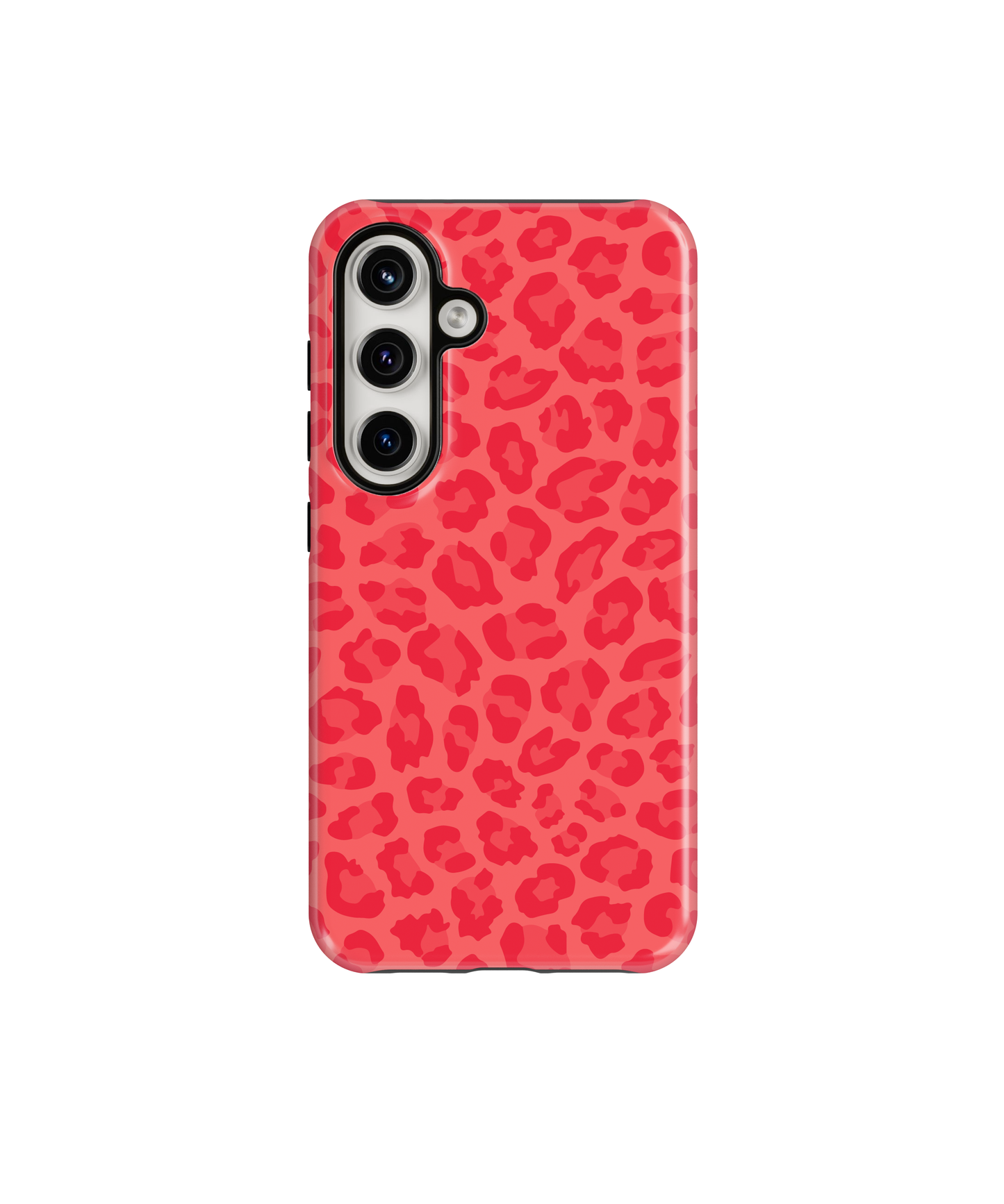 Vermillion Leopard Phone Case