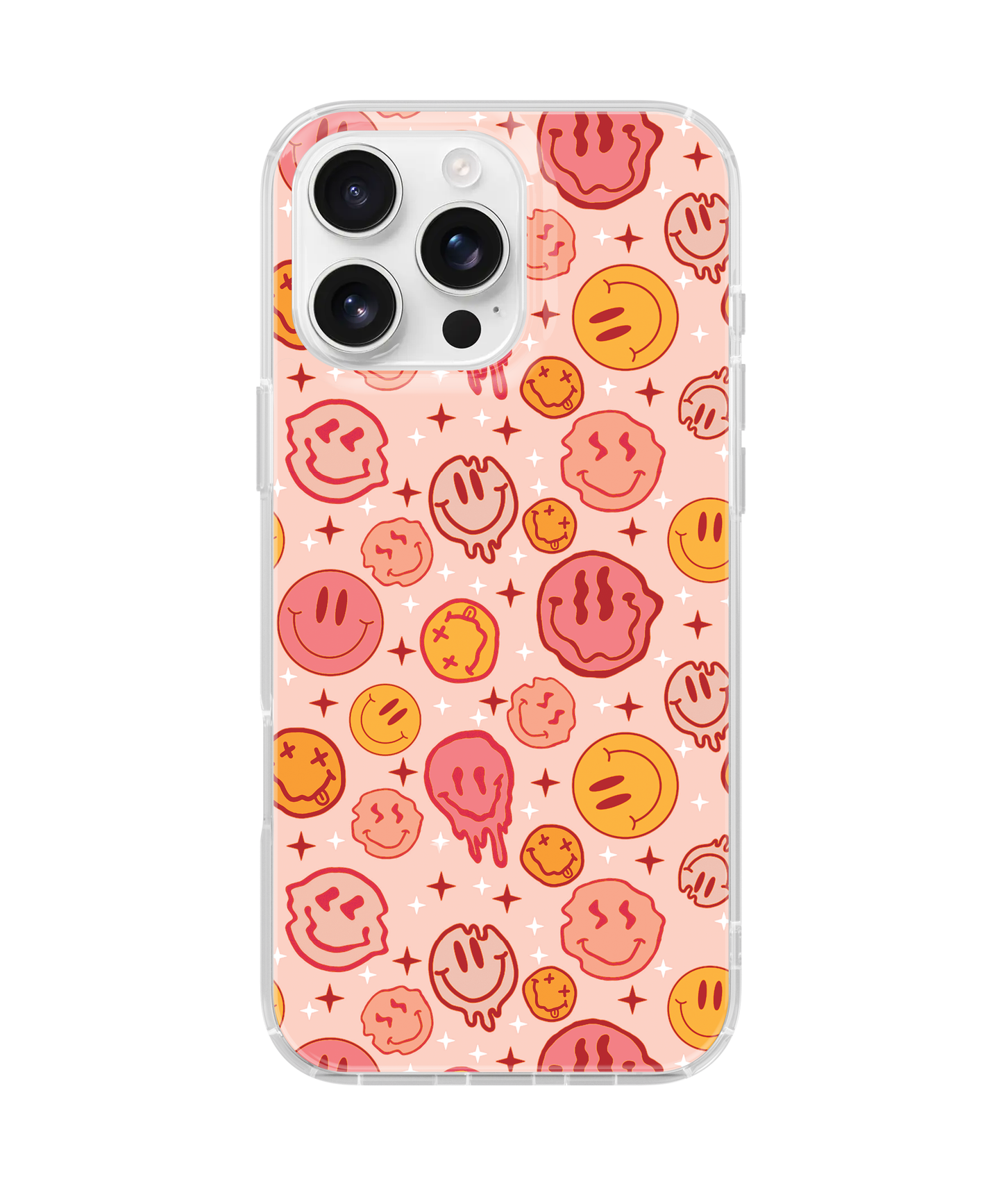 Orange & Pink Happy Hypnosis Clear Case Insert