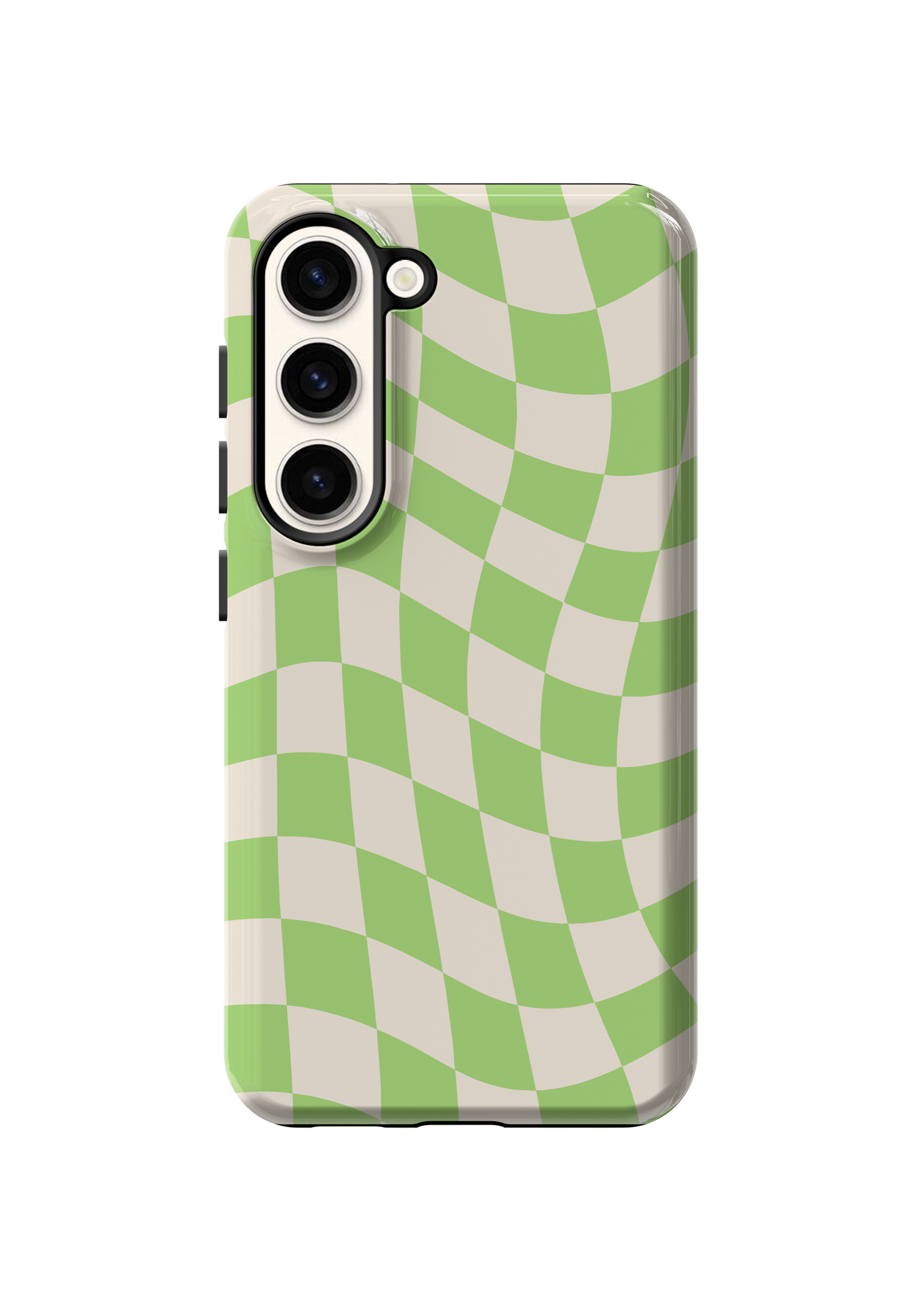 Katydid Wavy Checkers II Phone Case