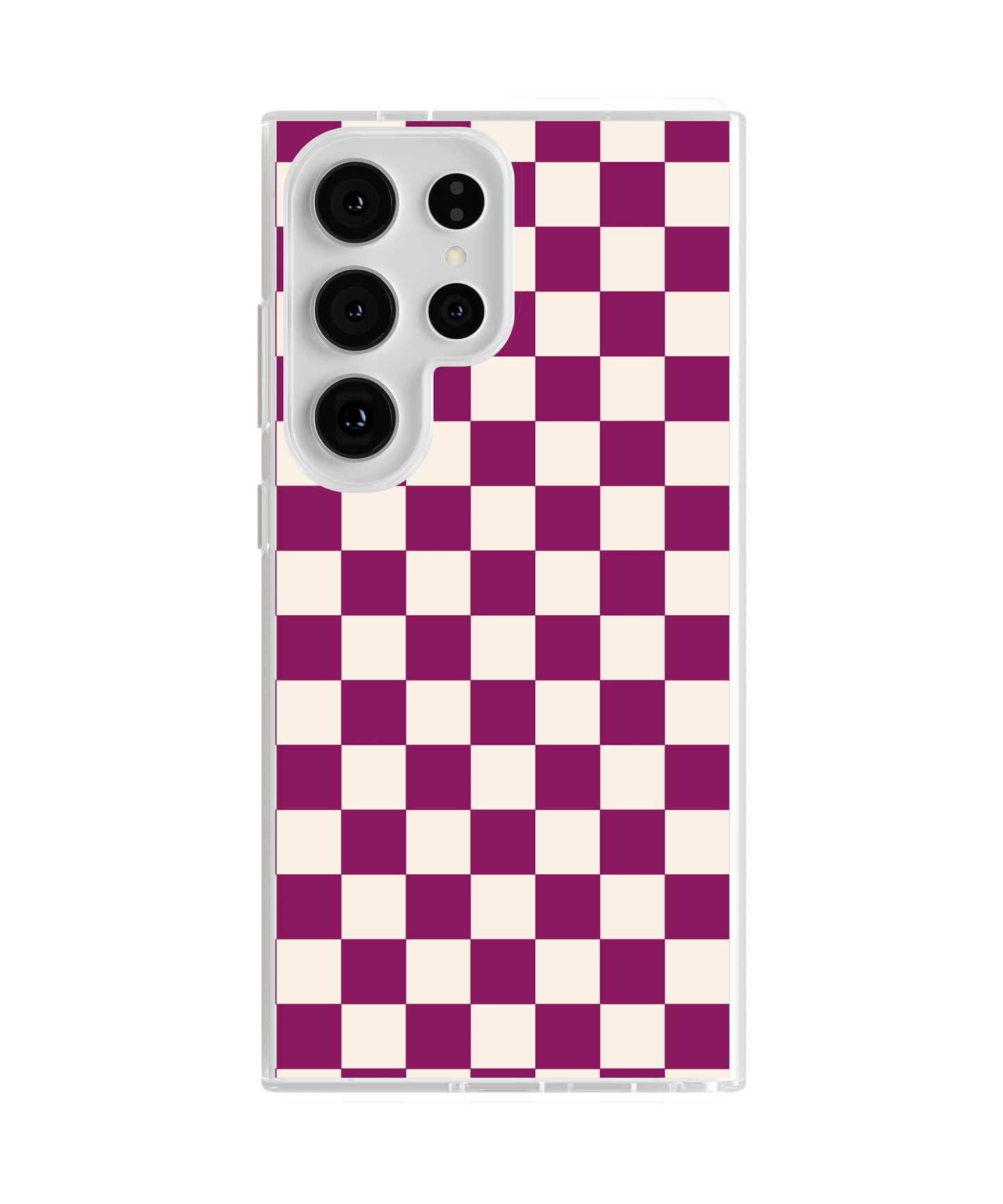 Velvet Checkers II Clear Case Insert