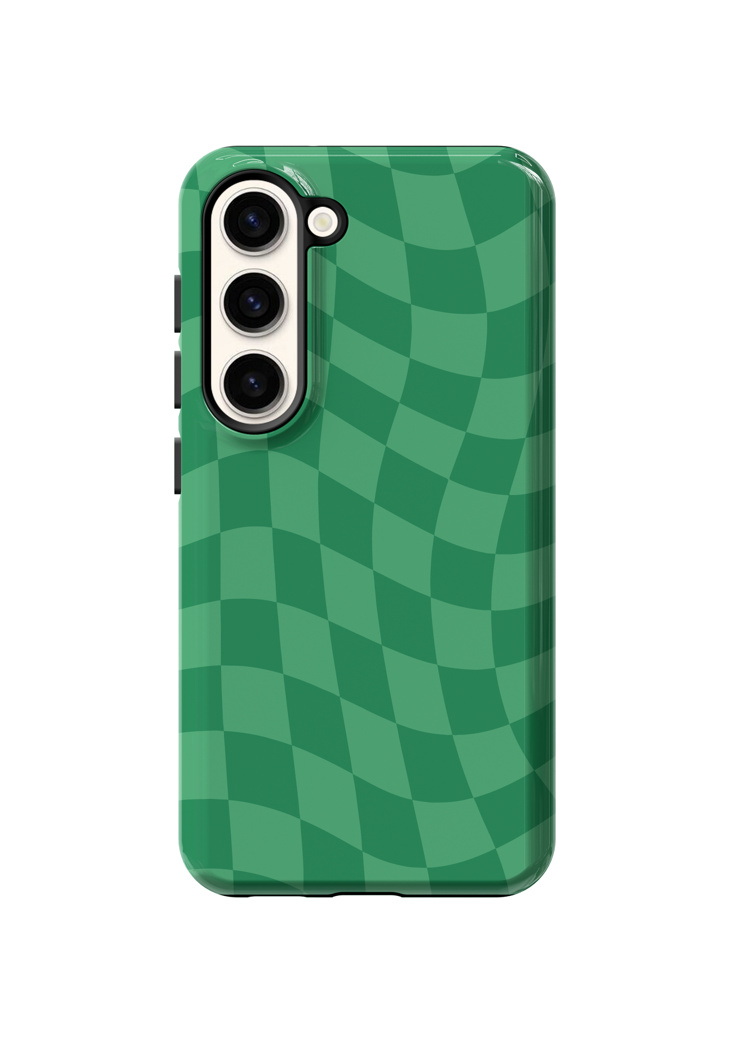 Emerald City Wavy Checkers Phone Case