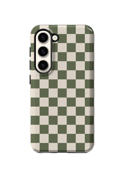 Moss Checkers II Phone Case