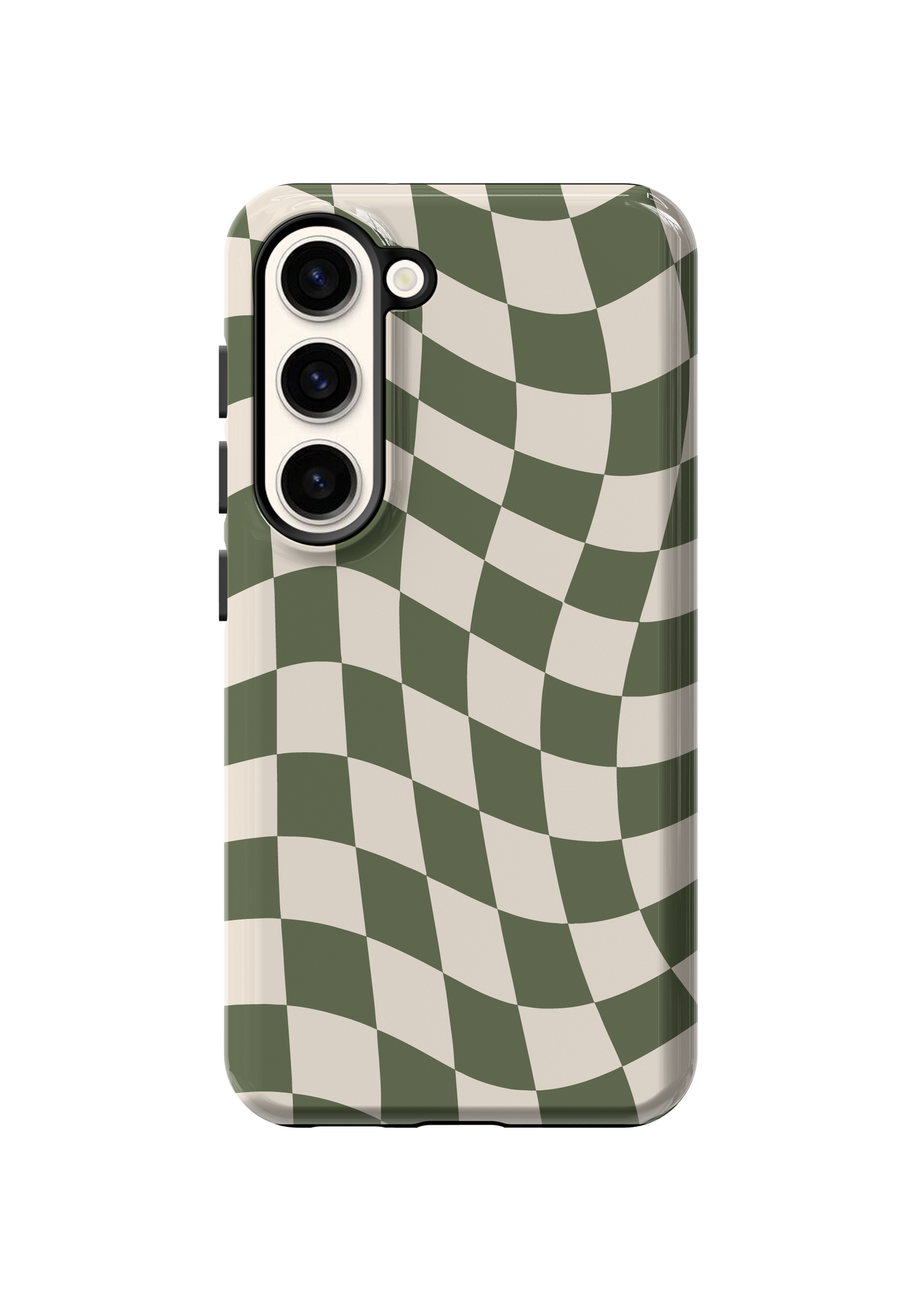 Moss Wavy Checkers II Phone Case