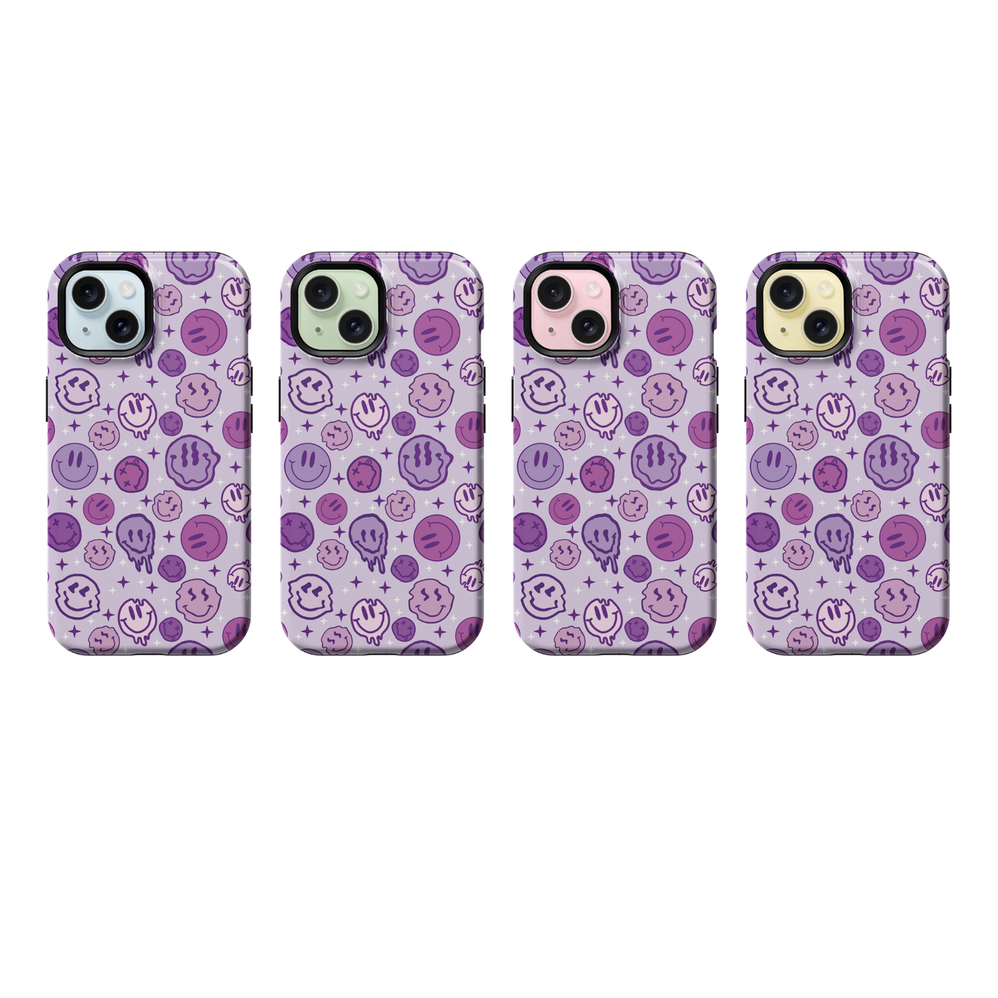 Purple Happy Hypnosis Phone Case