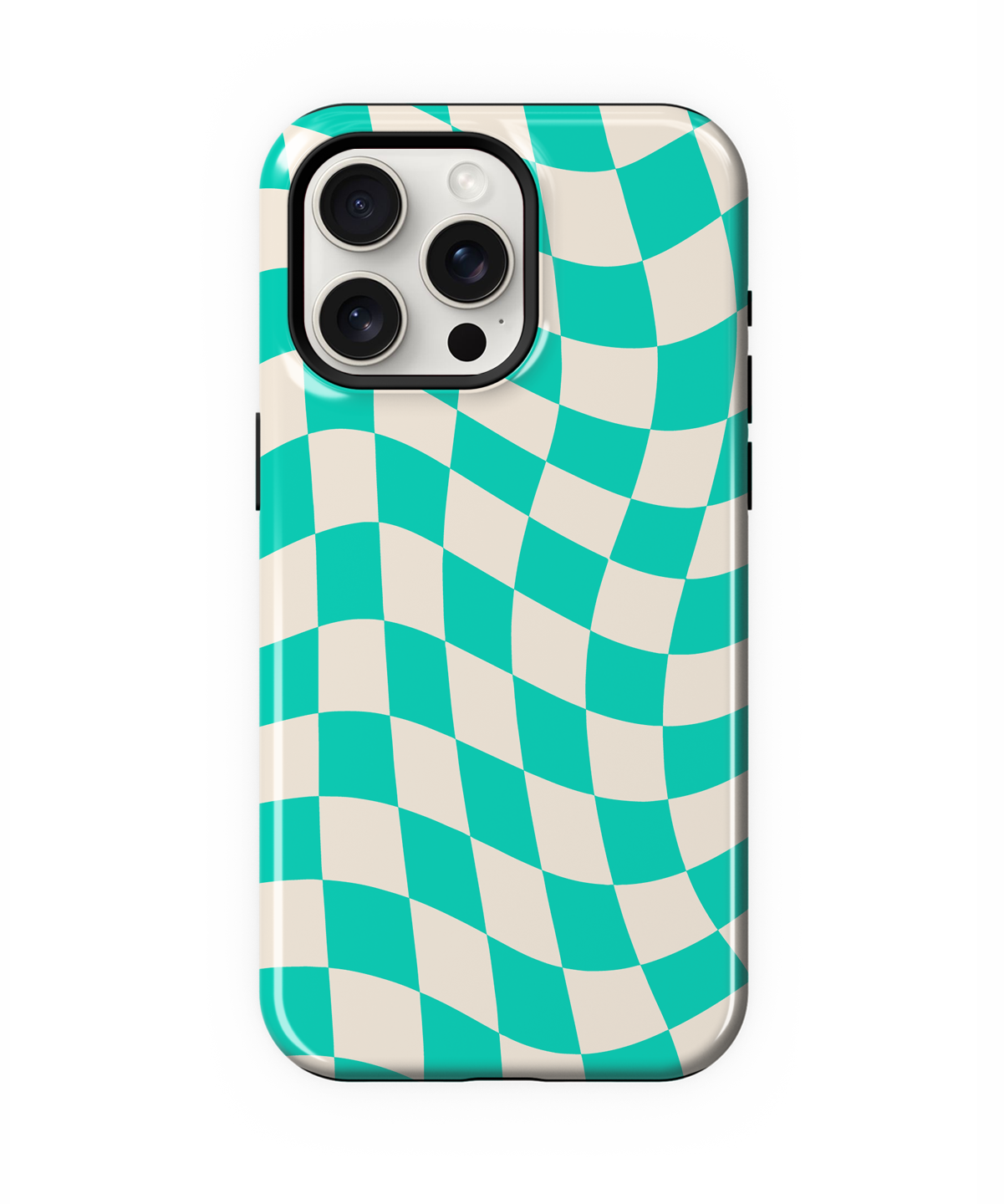 Calypso Wavy Checkers II Phone Case