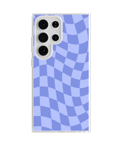 Bluebell Wavy Checkers Clear Case Insert