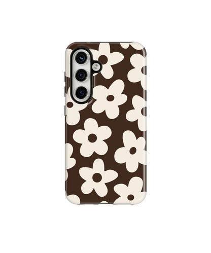 Espresso Big Blooms Phone Case