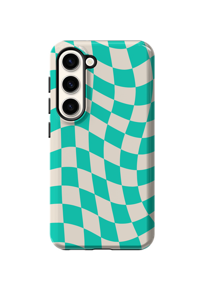 Calypso Wavy Checkers II Phone Case